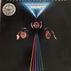 Vintage TRIUMPH Progressions Of Power Vinyl LP Record Album